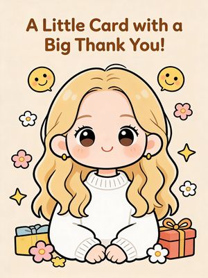 Cute Thank You