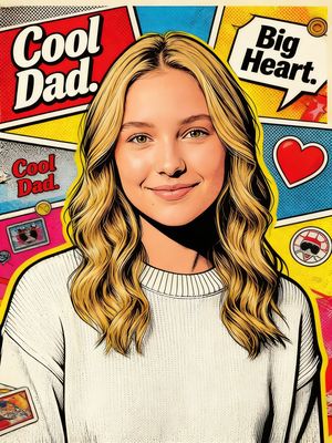 Pop Art Father's Day