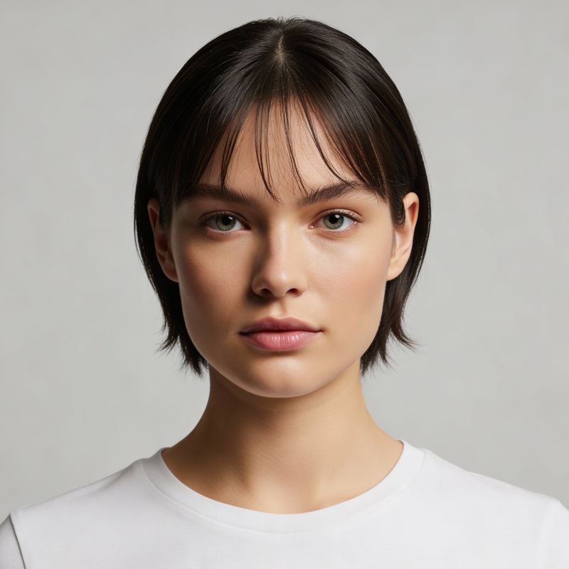 Airy Bangs Short