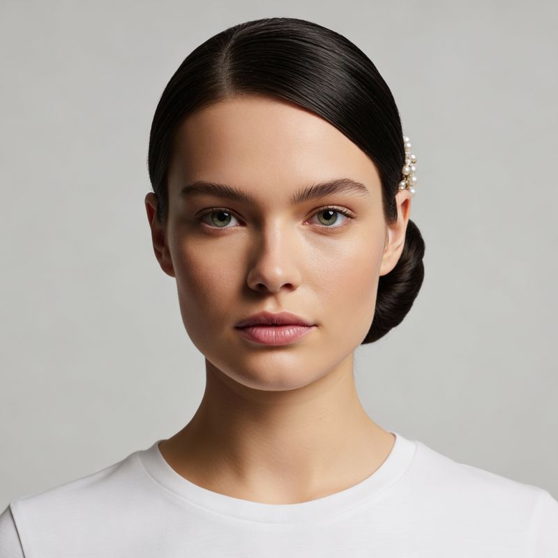 Pearl Low Bun