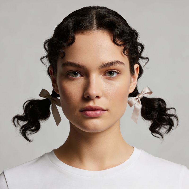 Bow Twin Tails